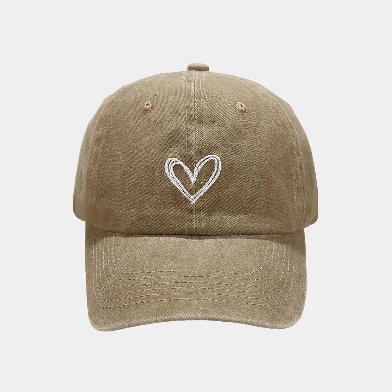 Women Heart Embroidered Washed Cotton Baseball Hat Retro Solid Color Sunshade Peaked Cap Outdoor Sports Hip Hop Dad Trucker Hats 56-60cm бежевый
Women Heart Embroidered Washed Cotton Baseball Hat Retro Solid Color Sunshade Peaked Cap Outdoor Sports Hip Hop Dad Trucker Hats 56-60cm бежевый