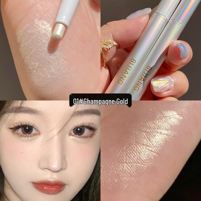 BIJIANG Star Diamond Under-Eye Highlighter Pen - Champagne Gold & Pearly White Eyeshadow for Beginners
BIJIANG Star Diamond Under-Eye Highlighter Pen - Champagne Gold & Pearly White Eyeshadow for Beginners