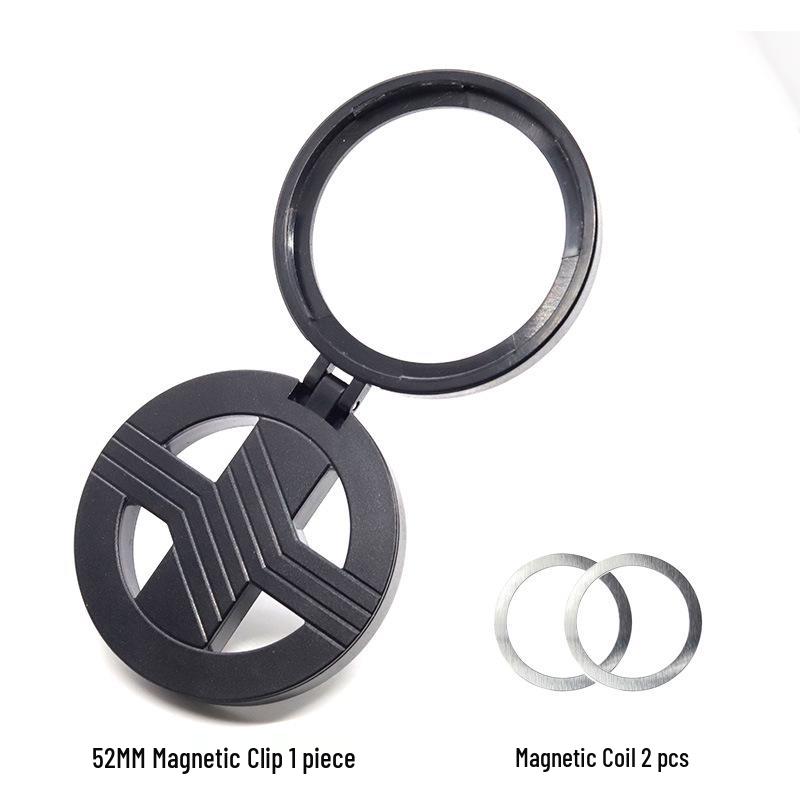 67mm Universal Mobile Lens Clip with 52mm Filter & Magnetic Mount
67mm Universal Mobile Lens Clip with 52mm Filter & Magnetic Mount