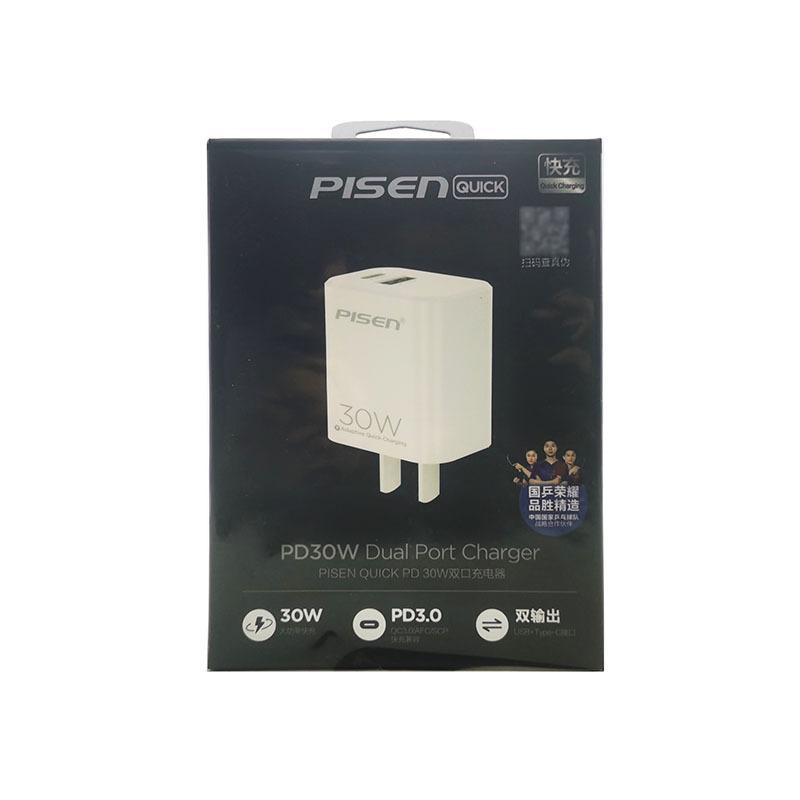 Pinsheng Charger 30W Dual Port Charging Head IPhone14 Fast Charging Suitable for Apple 13promax12 Phone be current білий
Pinsheng Charger 30W Dual Port Charging Head IPhone14 Fast Charging Suitable for Apple 13promax12 Phone be current білий