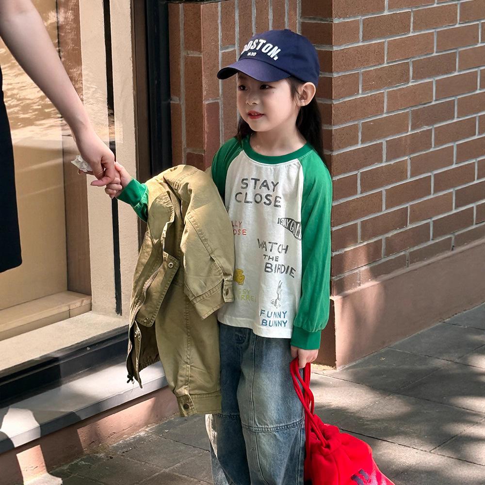 Детская футболка с рукавом реглан, цветными блоками и круглым вырезом - новый осенний стиль для мальчиков и девочек 140 cm зелёный
Детская футболка с рукавом реглан, цветными блоками и круглым вырезом - новый осенний стиль для мальчиков и девочек 140 cm зелёный