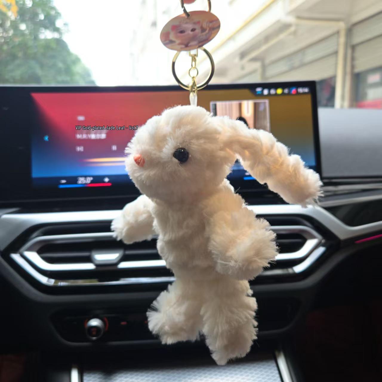 Плюшевый брелок в виде вислоухого кролика: Милый кулон в виде длинноухого кролика для украшения рюкзака
Плюшевый брелок в виде вислоухого кролика: Милый кулон в виде длинноухого кролика для украшения рюкзака