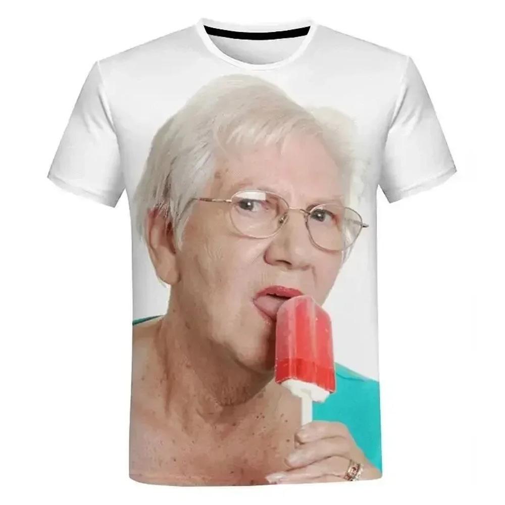 Ladies Licking Red Popsicles 3D Printed Summer Men s and Women T-shirt Kawaii Grandma Fun Popsicle T-shirt S
Ladies Licking Red Popsicles 3D Printed Summer Men s and Women T-shirt Kawaii Grandma Fun Popsicle T-shirt S