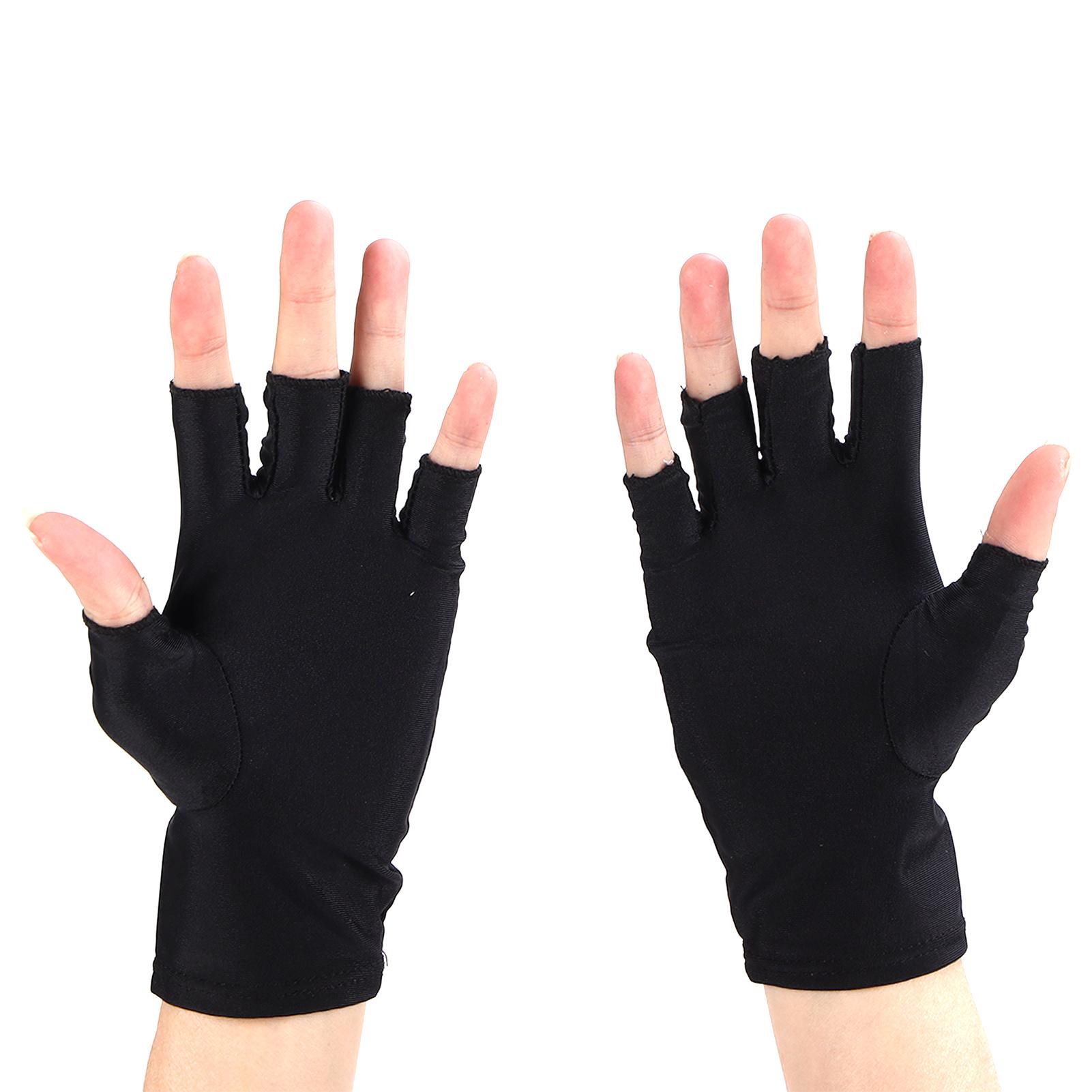 UV Nail Gloves Fluorescent Black Fingerless Anti Black UV Light Nail Protective Gloves Nail Tools
UV Nail Gloves Fluorescent Black Fingerless Anti Black UV Light Nail Protective Gloves Nail Tools