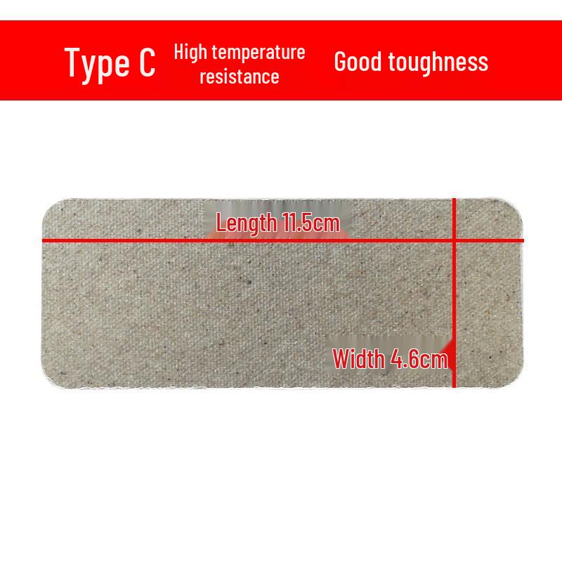 Universal Mica Sheet Heat Insulation Board for Microwave Ovens - Oil Splatter Guard & High-Temperature Resistant
Universal Mica Sheet Heat Insulation Board for Microwave Ovens - Oil Splatter Guard & High-Temperature Resistant