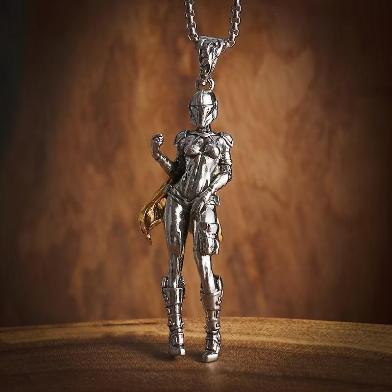 Самое продаваемое ожерелье-подвеска на Хэллоуин для европейских и американских девушек из машинной стали серебряный
Самое продаваемое ожерелье-подвеска на Хэллоуин для европейских и американских девушек из машинной стали серебряный