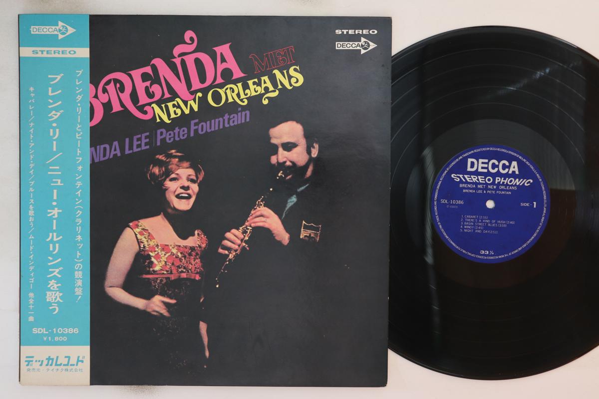 LP Record BRENDA LEE, PETE FOUNTAIN - Sing New Orleans SDL10386 Decca Japan Obi Jazz Used
LP Record BRENDA LEE, PETE FOUNTAIN - Sing New Orleans SDL10386 Decca Japan Obi Jazz Used