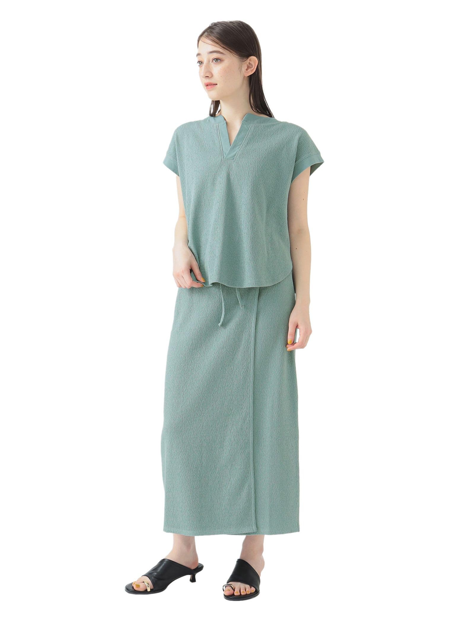B:MING LIFE STORE by BEAMS Women s Slub Terry Dress Set (Size S-M) in GREYISH_BLUE
B:MING LIFE STORE by BEAMS Women s Slub Terry Dress Set (Size S-M) in GREYISH_BLUE