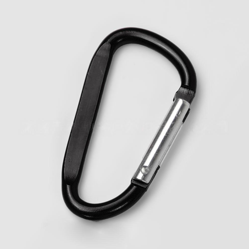 No. 7 Multi-functional D-shaped Carabiner Quick Link Aluminum Hook чорний
No. 7 Multi-functional D-shaped Carabiner Quick Link Aluminum Hook чорний
