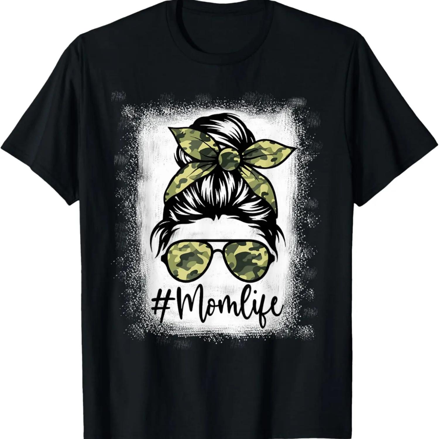 Camo Mom Life Bleached Shirt for Mother s Day 2021 T-Shirt,100% cotton XXXXXL чорний
Camo Mom Life Bleached Shirt for Mother s Day 2021 T-Shirt,100% cotton XXXXXL чорний