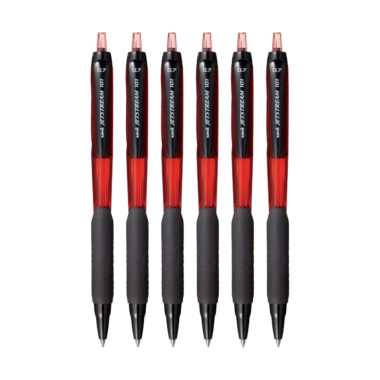 uni-ball Jetstream SXN101 0.7mm Red Ink Roller Ball Pen, Pack of 6 for Office, School & Home
uni-ball Jetstream SXN101 0.7mm Red Ink Roller Ball Pen, Pack of 6 for Office, School & Home