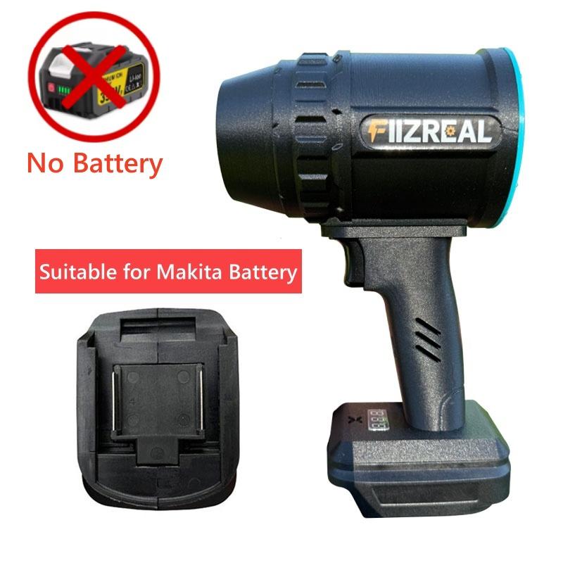 Fiizreal F-64 64mm Brushless Portable Ducted Fan-1800g+ Wind Force Compatible With Milwaukee/DEWALT/Makita, Without Battery For Makita Only
Fiizreal F-64 64mm Brushless Portable Ducted Fan-1800g+ Wind Force Compatible With Milwaukee/DEWALT/Makita, Without Battery For Makita Only