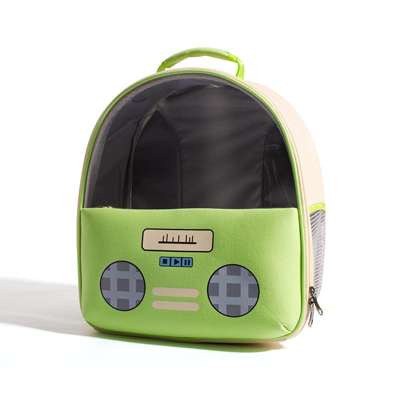 New Radio Portable Pet Backpack Going Out Transparent Cat Bag Breathable Comfortable Cat Backpack Pet Products Cat bag зелёный
New Radio Portable Pet Backpack Going Out Transparent Cat Bag Breathable Comfortable Cat Backpack Pet Products Cat bag зелёный