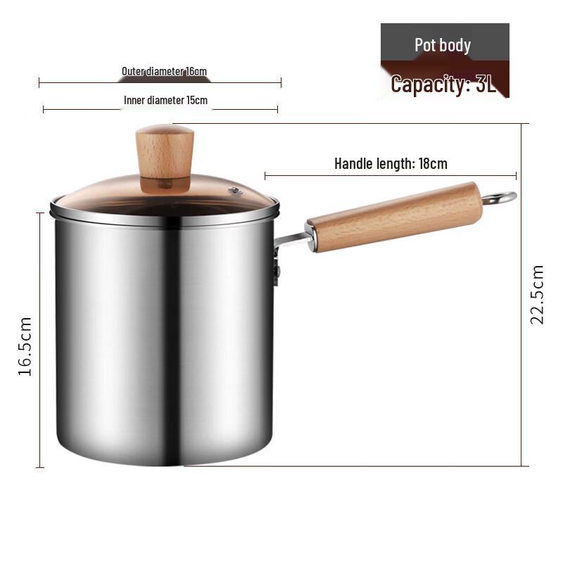 Yingtang Wooden Handle Frying Pan with Glass Lid
Yingtang Wooden Handle Frying Pan with Glass Lid
