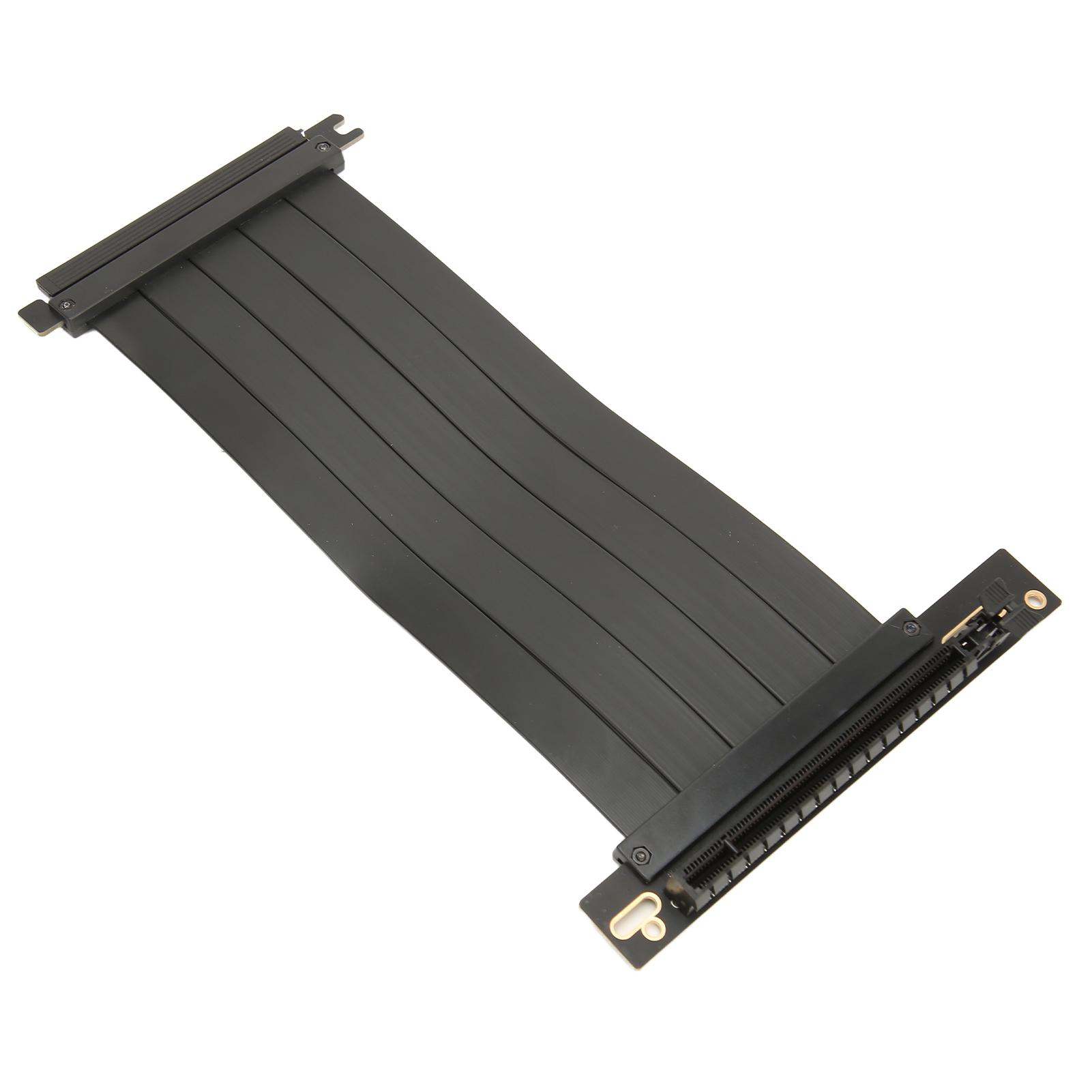 PCIE 4.0 X16 Riser Cable Высокоскоростной гибкий угол 90 градусов Прямоугольный порт PCIE Графический адаптер Расширение видеокарты
PCIE 4.0 X16 Riser Cable Высокоскоростной гибкий угол 90 градусов Прямоугольный порт PCIE Графический адаптер Расширение видеокарты