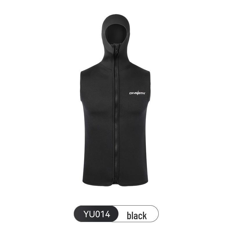 3mm Hooded Sleeveless Wetsuit Vest for Cold Water Surfing & Diving Medium чёрный
3mm Hooded Sleeveless Wetsuit Vest for Cold Water Surfing & Diving Medium чёрный