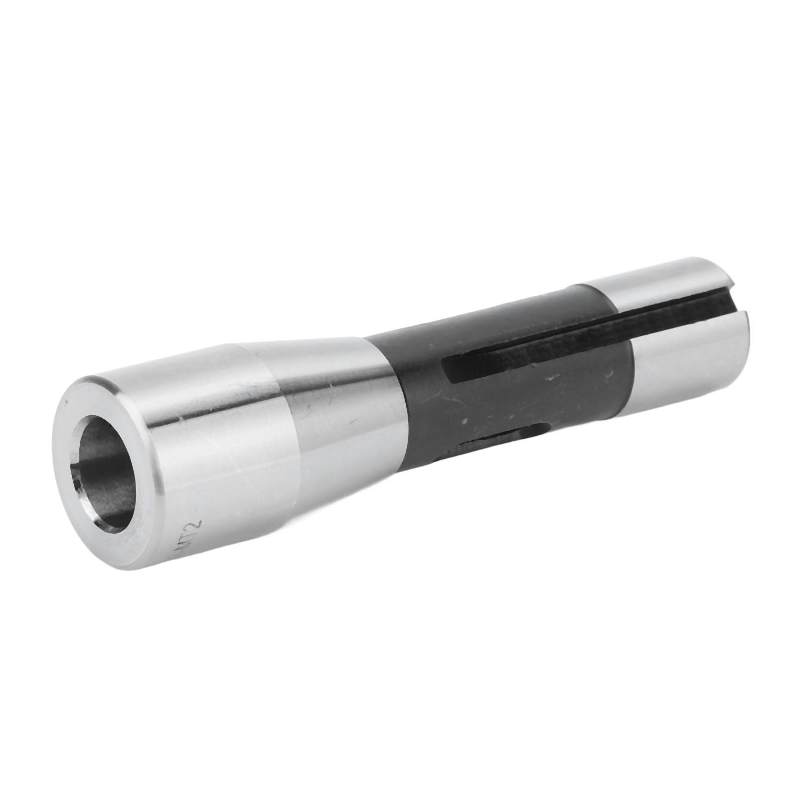 R8 Shank to MT2 Drill Socket Spindle Adapter Alloy Steel Taper Adapter for Milling Machine
R8 Shank to MT2 Drill Socket Spindle Adapter Alloy Steel Taper Adapter for Milling Machine