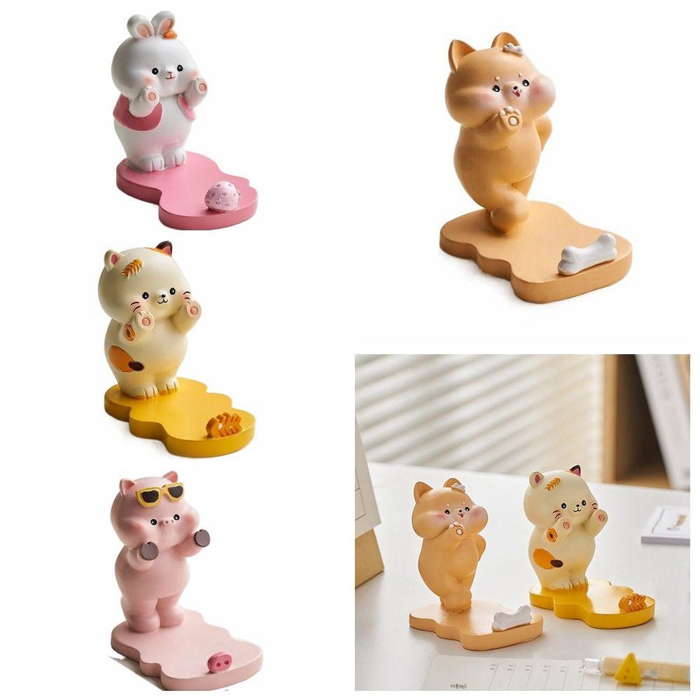 Cute Kittens Figurines Resin Crafts Animals Miniatures Animals Phone Holder Decorative Ornaments
Cute Kittens Figurines Resin Crafts Animals Miniatures Animals Phone Holder Decorative Ornaments