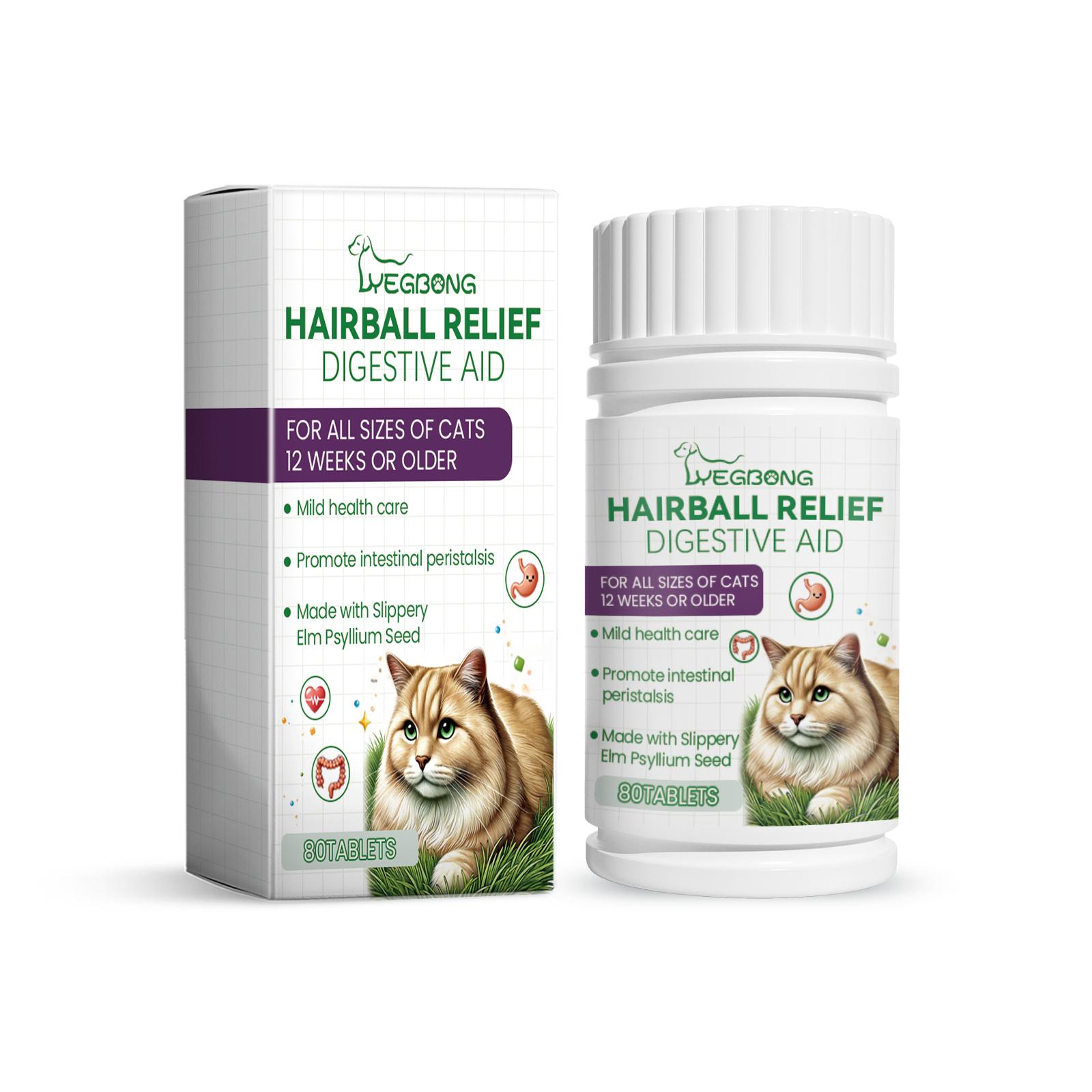 Yegbong Cat Grass Tablets (80 tables) - Improves gastrointestinal function and protects pet health with dietary fiber.
Yegbong Cat Grass Tablets (80 tables) - Improves gastrointestinal function and protects pet health with dietary fiber.