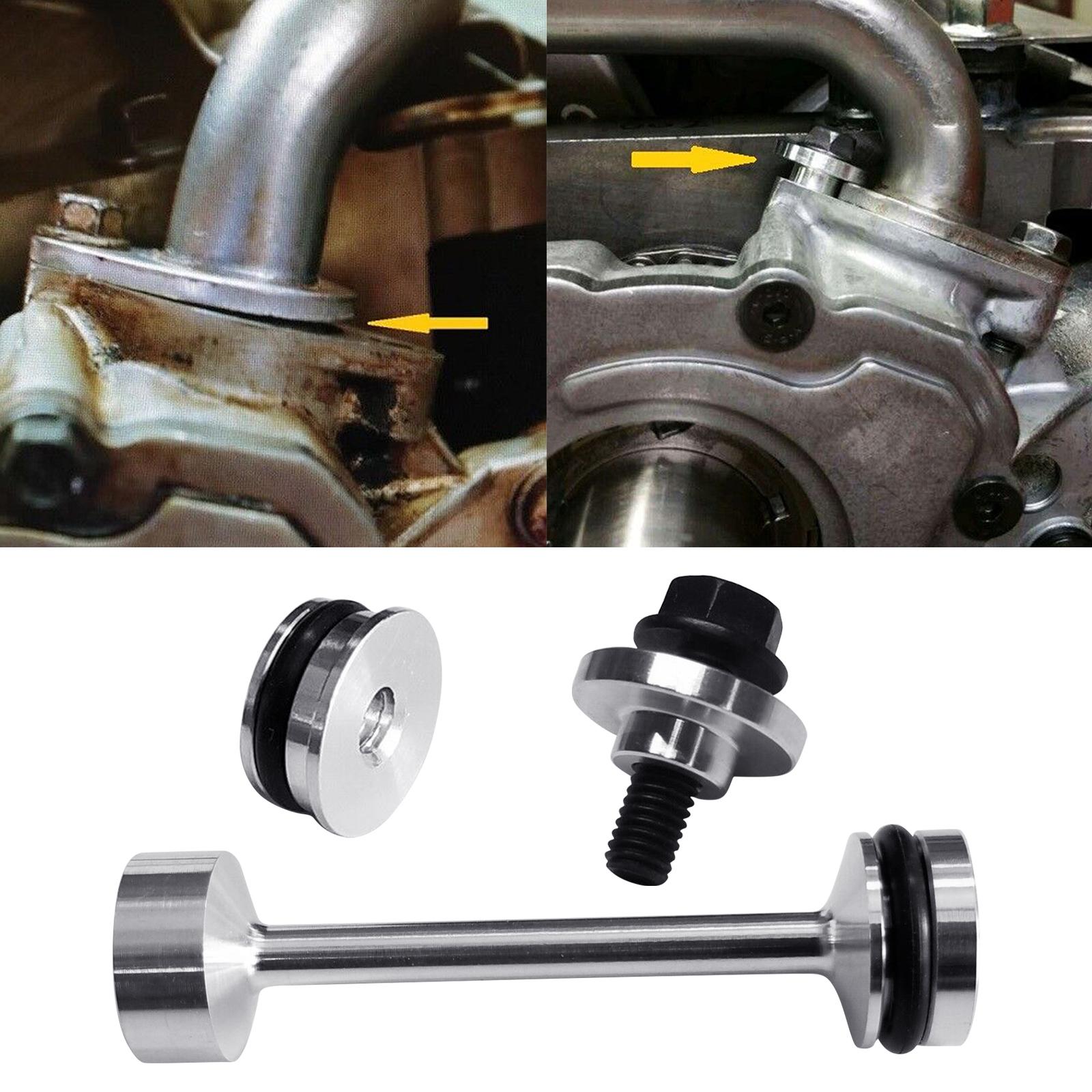 Oil Diverter for LS2 LS3 5.3 Engine Auto Accessories Barbell Oil Diverter Pickup Tube Hold Down Front Gallery Plug Set 
Oil Diverter for LS2 LS3 5.3 Engine Auto Accessories Barbell Oil Diverter Pickup Tube Hold Down Front Gallery Plug Set