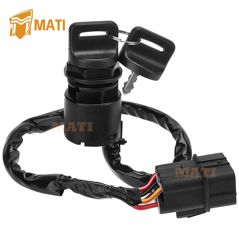 M MATI Fit for 2016- Honda Pioneer 1000 SXS1000M Ignition Key Switch 35100-HL4-A01 35100-HL4-AK1
M MATI Fit for 2016- Honda Pioneer 1000 SXS1000M Ignition Key Switch 35100-HL4-A01 35100-HL4-AK1