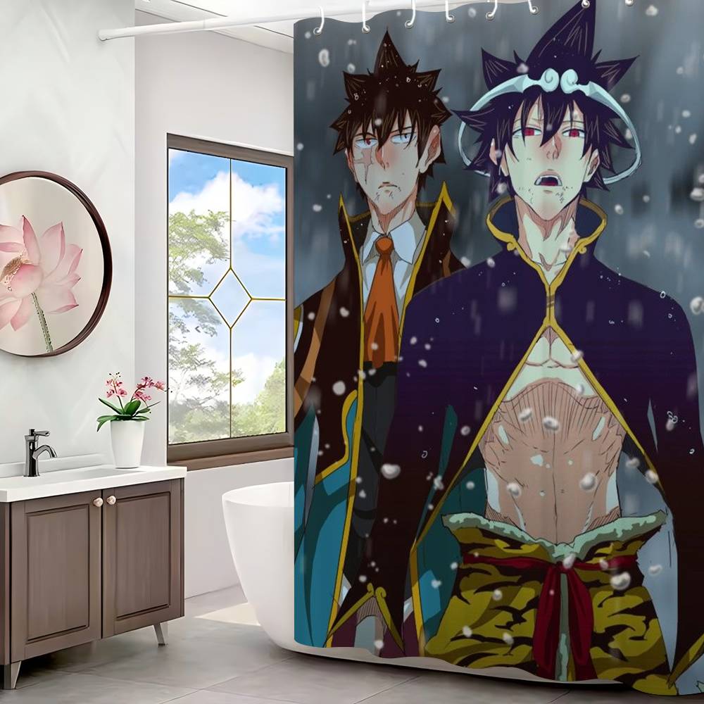 Бог H-старшей S-школы Занавеска для душа Водонепроницаемая и устойчивая к плесени Занавеска для душа Полиэстер Прочная Экран для ванной 150x180 cm
Бог H-старшей S-школы Занавеска для душа Водонепроницаемая и устойчивая к плесени Занавеска для душа Полиэстер Прочная Экран для ванной 150x180 cm