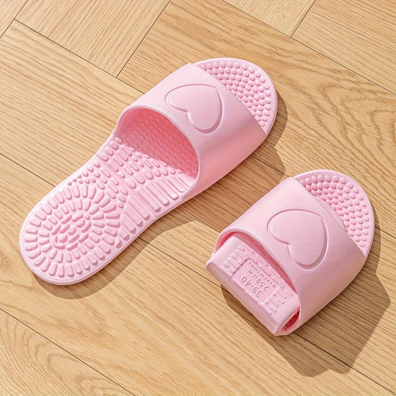 EVA Foldable Slippers for Travel, Indoor Bathroom Massage Sandals, Unisex Quick-Dry Non-Slip Flat Sole Slippers, All-Season Solid Color Slip-On Clogs 39-40 рожевий
EVA Foldable Slippers for Travel, Indoor Bathroom Massage Sandals, Unisex Quick-Dry Non-Slip Flat Sole Slippers, All-Season Solid Color Slip-On Clogs 39-40 рожевий