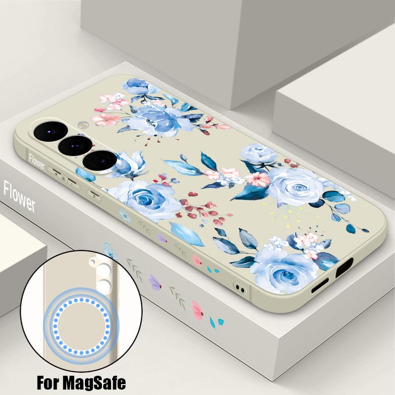 Cartoon Flowers Pattern Case For Samsung Galaxy S26 S25 Ultra S24 S23 FE S22 Plus S21 Built-in Metal Plate Magnetic Silicone Cover Samsung S23 Ultra
Cartoon Flowers Pattern Case For Samsung Galaxy S26 S25 Ultra S24 S23 FE S22 Plus S21 Built-in Metal Plate Magnetic Silicone Cover Samsung S23 Ultra