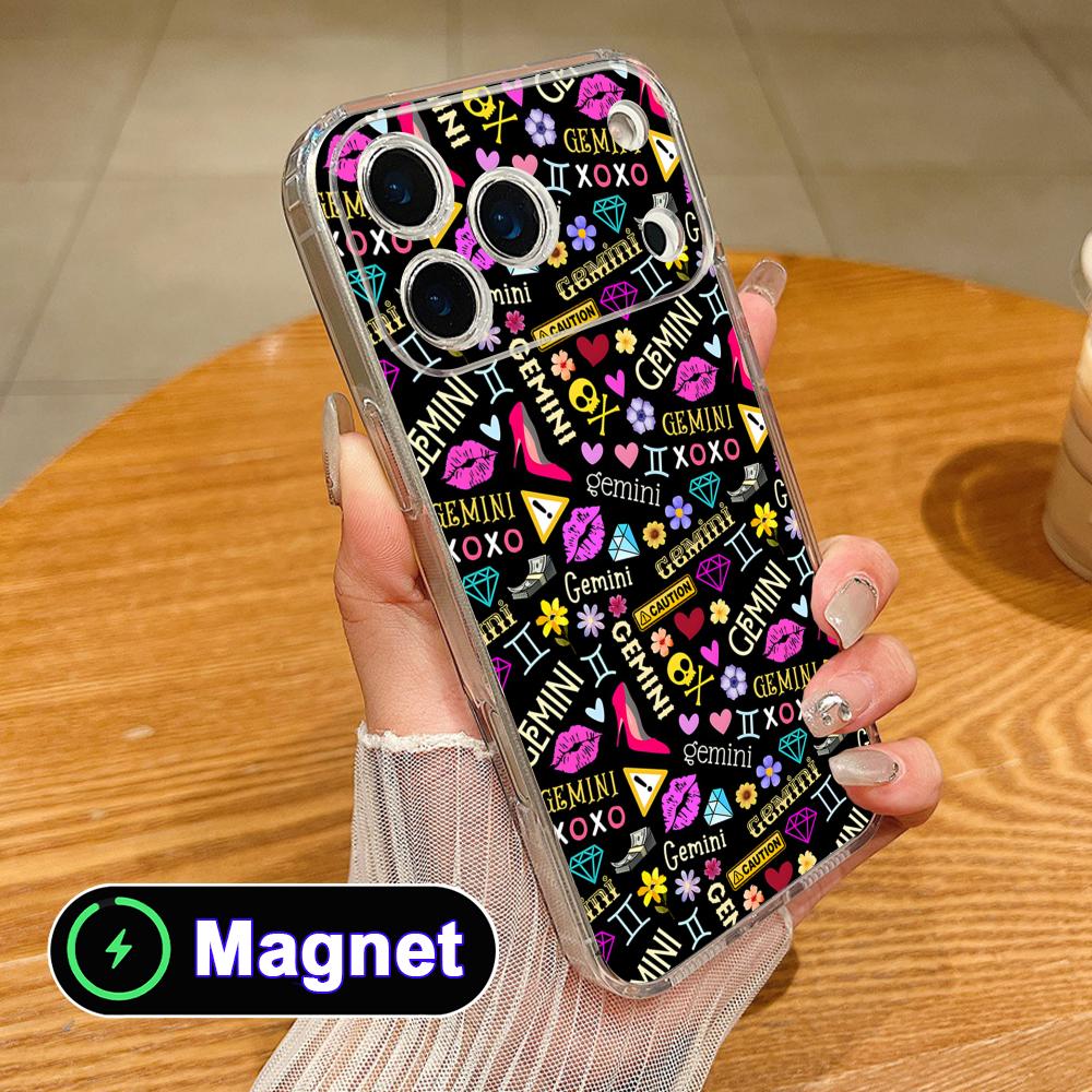 Zodiac Sign Gemini Phone Case for iPhone 17 16 15 14 13 12 11 Air Pro Max Plus Mini Soft TPU Clear Magsafe Cover iPhone 11 Pro Max
Zodiac Sign Gemini Phone Case for iPhone 17 16 15 14 13 12 11 Air Pro Max Plus Mini Soft TPU Clear Magsafe Cover iPhone 11 Pro Max