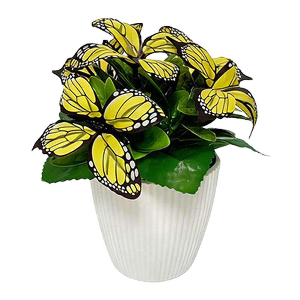 Realistic Artificial Butterfly Orchid Bonsai Plastic Fake Flower Pot For Home Living Room Foyer Wall Decor For Office And Event жёлтый
Realistic Artificial Butterfly Orchid Bonsai Plastic Fake Flower Pot For Home Living Room Foyer Wall Decor For Office And Event жёлтый