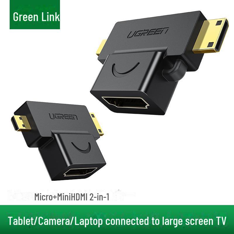 «Адаптер Green Link Mini HDMI to HDMI — универсальный Micro HDMI высокой четкости для планшетов и ноутбуков» Convert miniHDMI to HDMI
«Адаптер Green Link Mini HDMI to HDMI — универсальный Micro HDMI высокой четкости для планшетов и ноутбуков» Convert miniHDMI to HDMI