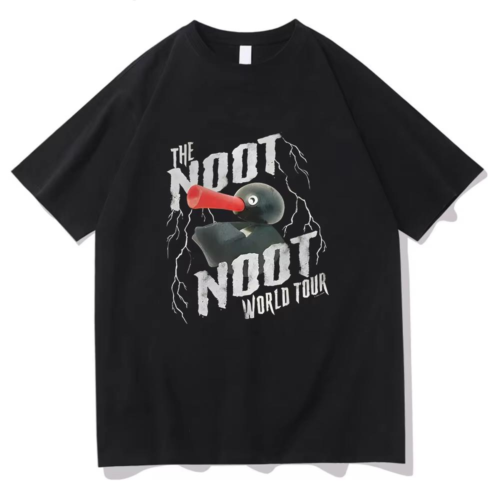 Pingu Noot Noot World Tour Vintage TShirt New Pattern Pure Cotton Tees Round Neck Short Sleeve Tops Women Unisex Casual Clothes S
Pingu Noot Noot World Tour Vintage TShirt New Pattern Pure Cotton Tees Round Neck Short Sleeve Tops Women Unisex Casual Clothes S