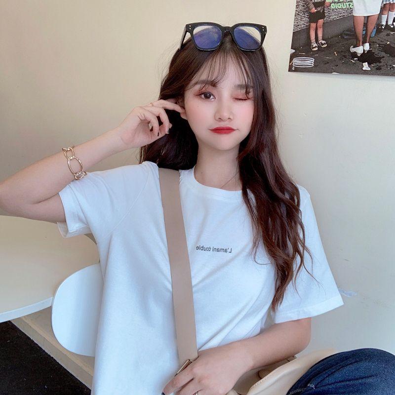 Short-sleeved T-shirt for Women Summer 2025 New Korean Loose Top Letter Printed Half-sleeved Pullover S червоний
Short-sleeved T-shirt for Women Summer 2025 New Korean Loose Top Letter Printed Half-sleeved Pullover S червоний