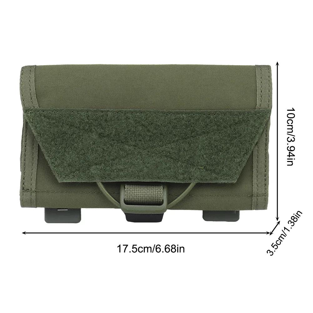Tactical Phone Case Built-in Plastic Strips Phone Pouch Holder Hook-and-Loop Tactical Vest Phone Holder Hunting Vest Accessories армія зелений колір
Tactical Phone Case Built-in Plastic Strips Phone Pouch Holder Hook-and-Loop Tactical Vest Phone Holder Hunting Vest Accessories армія зелений колір