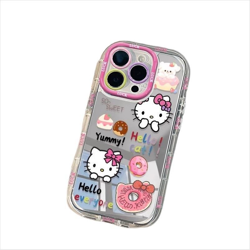 Sweet Donut Cat Phone Case: Compatible with Promax, Pro, and Apple models. Mirror Surface, Protective Cover for Women. iPhone 17
Sweet Donut Cat Phone Case: Compatible with Promax, Pro, and Apple models. Mirror Surface, Protective Cover for Women. iPhone 17