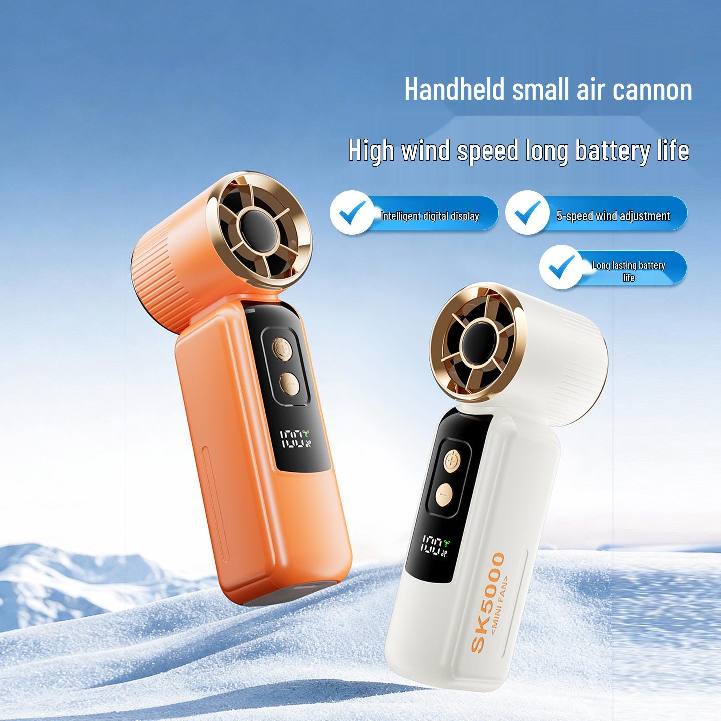 Summer Turbo USB Mini Fan: High-Speed, Long Battery, Portable Handheld Design Mellow Yellow
Summer Turbo USB Mini Fan: High-Speed, Long Battery, Portable Handheld Design Mellow Yellow