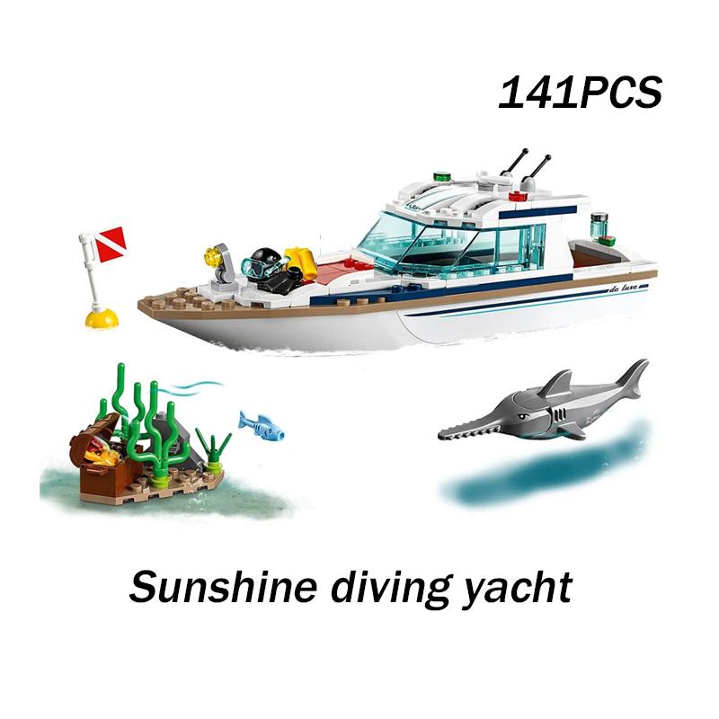 MOC Bricks Model City Deep Sea Exploration Steamer Boat Building Blocks 60368 60266 Urban Ocean Ship Mini Birthday Gifts Kids
MOC Bricks Model City Deep Sea Exploration Steamer Boat Building Blocks 60368 60266 Urban Ocean Ship Mini Birthday Gifts Kids