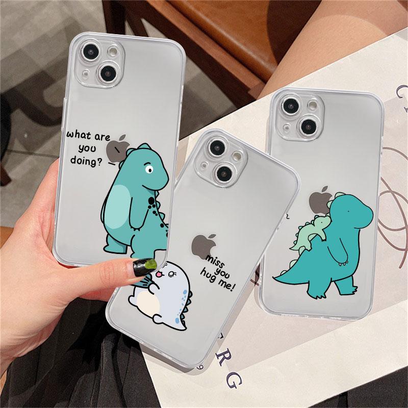 Little Dinosaur Cute Clear Case For Apple iPhone 14 11 13 12 Pro 7 8 Plus XR X XS Max 6 6S 13Pro Silicone Phone Cover
Little Dinosaur Cute Clear Case For Apple iPhone 14 11 13 12 Pro 7 8 Plus XR X XS Max 6 6S 13Pro Silicone Phone Cover