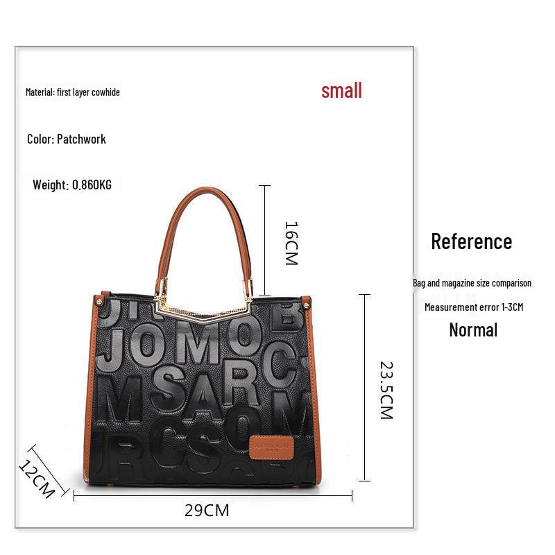 Qian Dian 2025 Стильная универсальная женская сумка - Большая вместимость, женская сумка из натуральной кожи
Qian Dian 2025 Стильная универсальная женская сумка - Большая вместимость, женская сумка из натуральной кожи