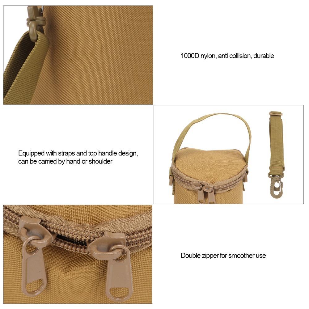 With Shoulder Strap Camping Gas Lamp Handle Bag Propane Tank Carrying Bag Cookware Storage хаки
With Shoulder Strap Camping Gas Lamp Handle Bag Propane Tank Carrying Bag Cookware Storage хаки