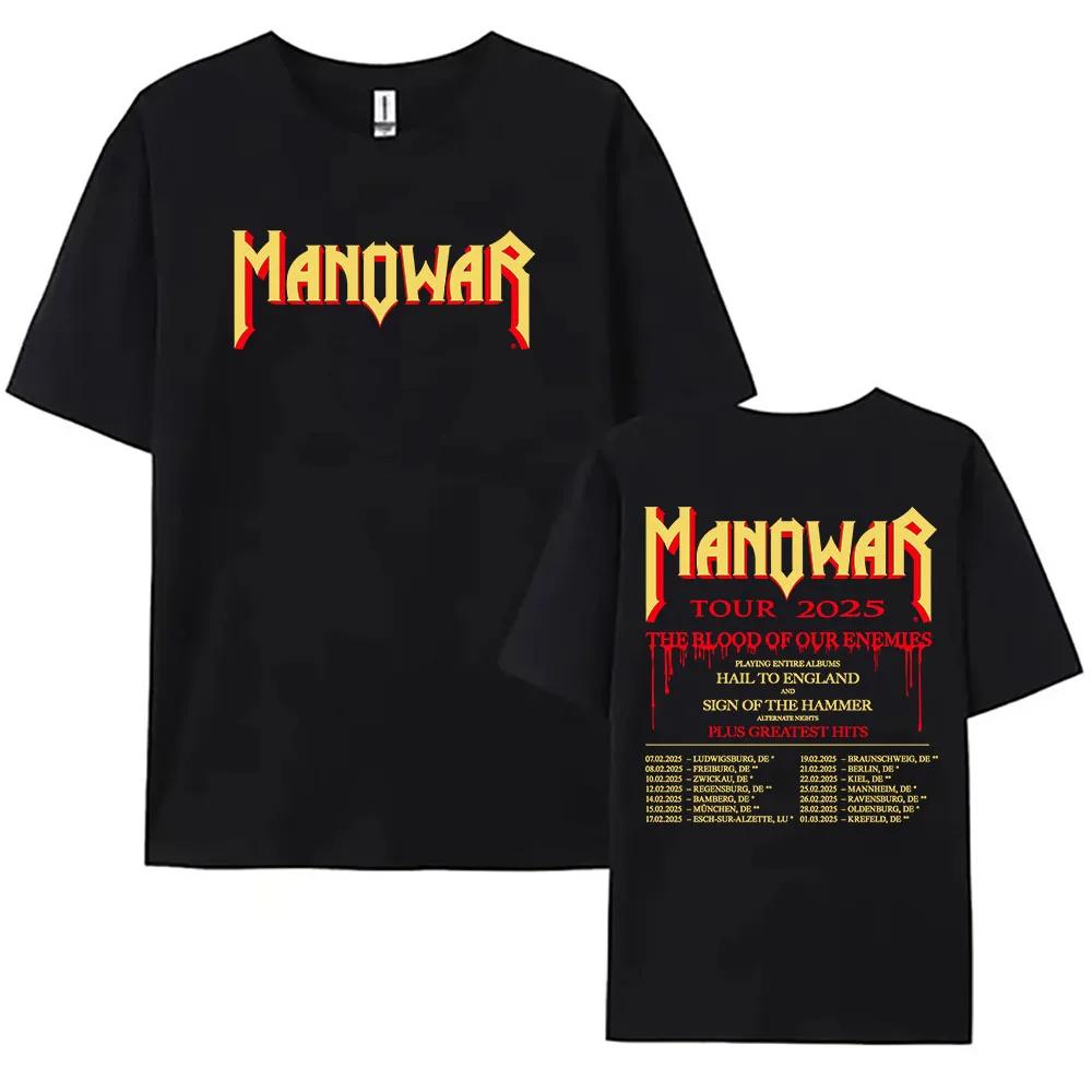 Футболки с принтом хип-хоп-группы Manowar 2025 года The Blood Our Enemies Tour Tees Футболка с коротким рукавом из хлопка Женская одежда Футболка с графическим принтом XXXXL
Футболки с принтом хип-хоп-группы Manowar 2025 года The Blood Our Enemies Tour Tees Футболка с коротким рукавом из хлопка Женская одежда Футболка с графическим принтом XXXXL