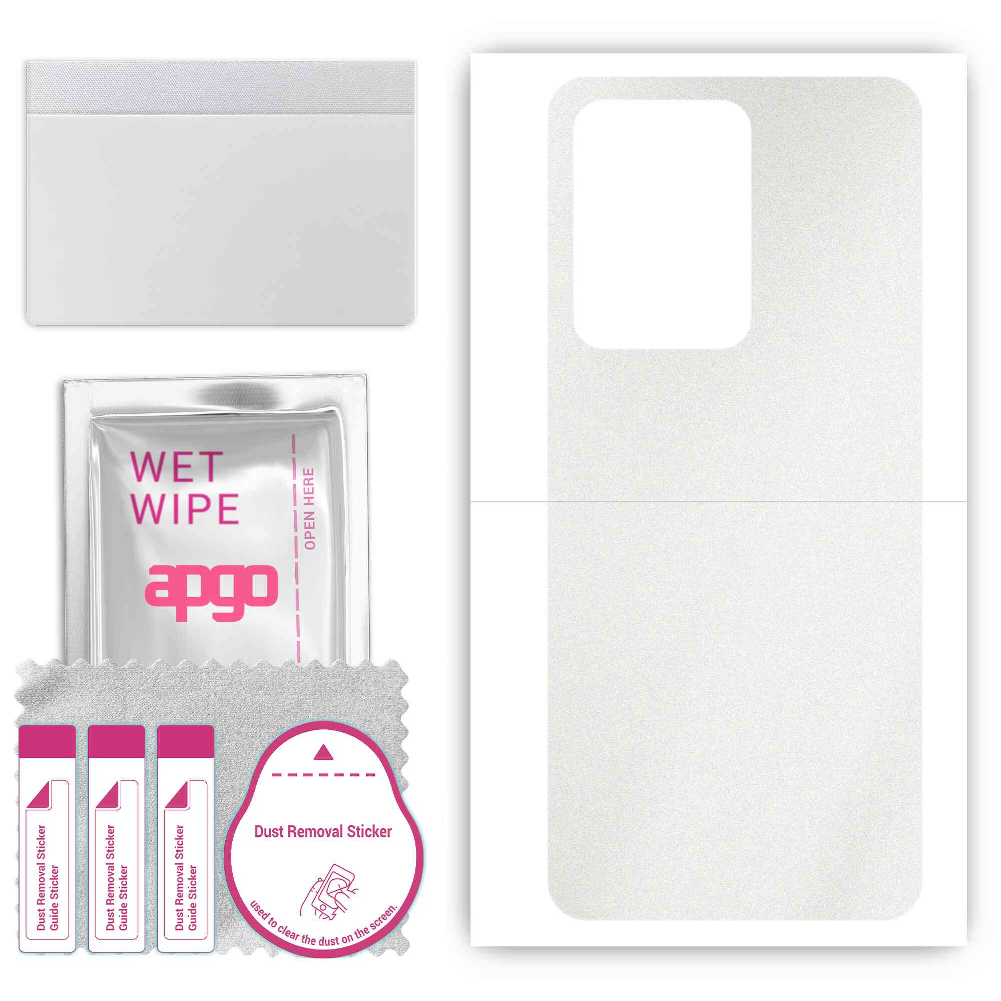 apgo Protective Skin Sticker for the back compatible with Vivo IQOO Z6 V2220A, Wrap Film, Foil, Vinyl - Pattern Matte Transparent
apgo Protective Skin Sticker for the back compatible with Vivo IQOO Z6 V2220A, Wrap Film, Foil, Vinyl - Pattern Matte Transparent