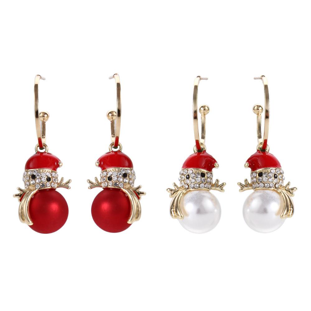 Retro Cute Sweet Personality Christmas Gift New Year Drop Earrings Women Earrings Snowman Earrings белый
Retro Cute Sweet Personality Christmas Gift New Year Drop Earrings Women Earrings Snowman Earrings белый