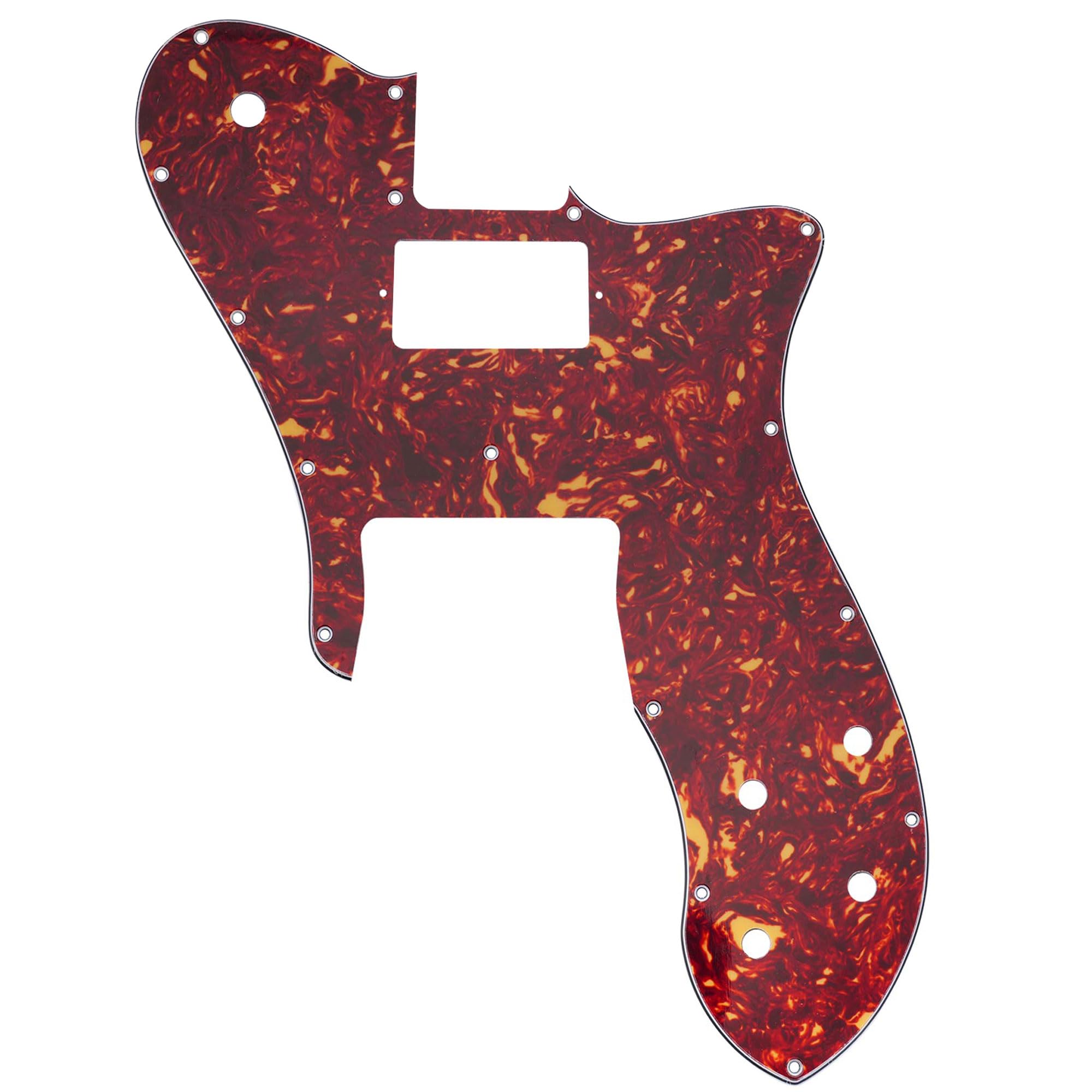 Musiclily Pro 16-Hole Telecaster Pickguard with 1 Ham Mount for Fender AmericanMexican 72 Tele Custom Electric Guitars, Brown Tortoiseshell, 4 Picks
Musiclily Pro 16-Hole Telecaster Pickguard with 1 Ham Mount for Fender AmericanMexican 72 Tele Custom Electric Guitars, Brown Tortoiseshell, 4 Picks