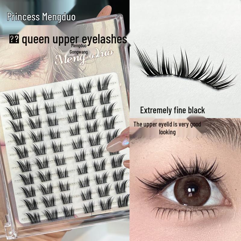 Mengduo Princess Triple-Row False Eyelashes - Soft, Curled, Segmented for a Glamorous Look
Mengduo Princess Triple-Row False Eyelashes - Soft, Curled, Segmented for a Glamorous Look