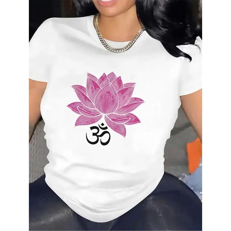 cotton Short Sleeve T-Shirt with Pink for Lotus Design for Home Wear, Durable and Comfortable, Ideal for Living Room or Dining Area, Soft Fabric S белый
cotton Short Sleeve T-Shirt with Pink for Lotus Design for Home Wear, Durable and Comfortable, Ideal for Living Room or Dining Area, Soft Fabric S белый