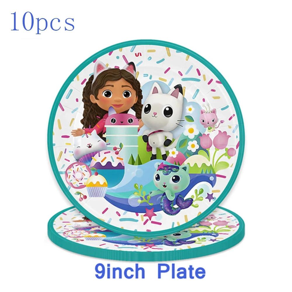 Gabby Dollhouse Party Supplies Gabby Birthday Party Favor Plate Cup Set 3D Balloons For Kids Girls Party Gift Items Photo Booth Props others
Gabby Dollhouse Party Supplies Gabby Birthday Party Favor Plate Cup Set 3D Balloons For Kids Girls Party Gift Items Photo Booth Props others