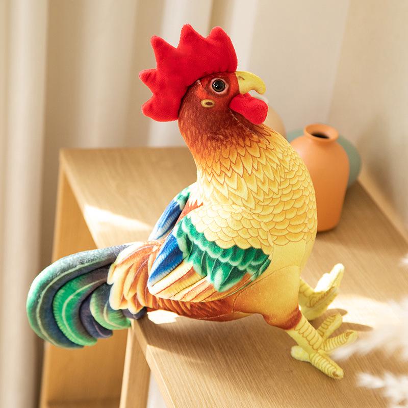 Big Rooster Simulation Plush Toy Doll for Children Small 34cm 0.2kg
Big Rooster Simulation Plush Toy Doll for Children Small 34cm 0.2kg