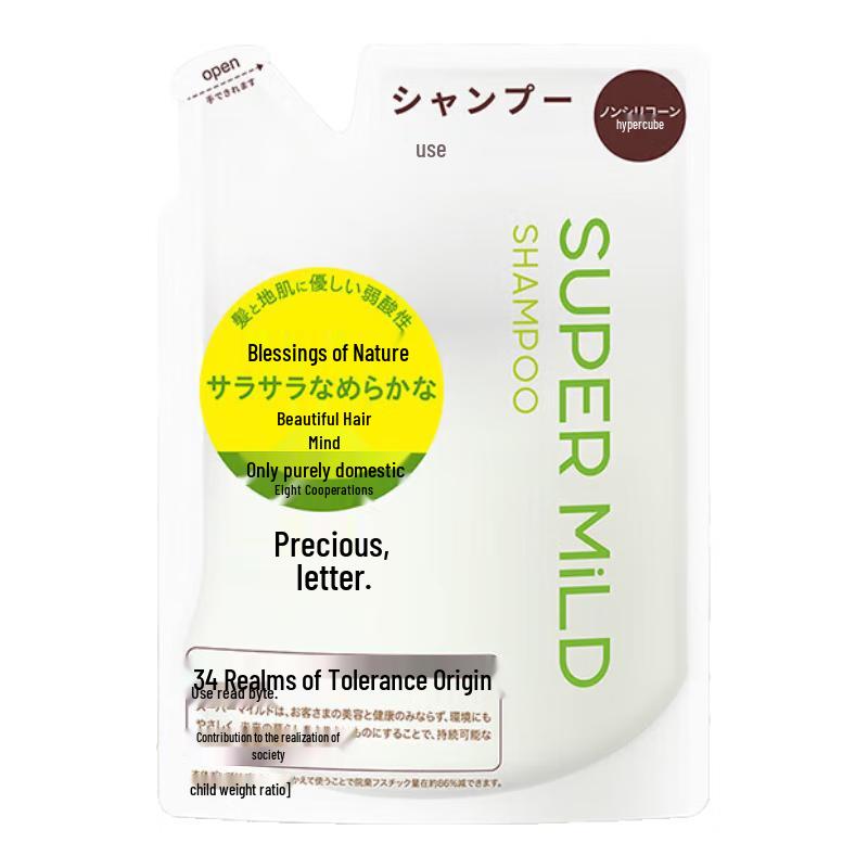 Shiseido Fressy Soft & Clean Shampoo Refill
Shiseido Fressy Soft & Clean Shampoo Refill