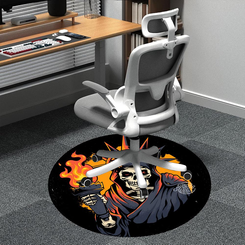 1pc Liberty, Death Skull Office Round Area Rug, Indoor Mat Suitable ForOffice, Under Office Chairs Bedroom Living Room Home Decor, Room Deco u17 80cm by 80cm
1pc Liberty, Death Skull Office Round Area Rug, Indoor Mat Suitable ForOffice, Under Office Chairs Bedroom Living Room Home Decor, Room Deco u17 80cm by 80cm